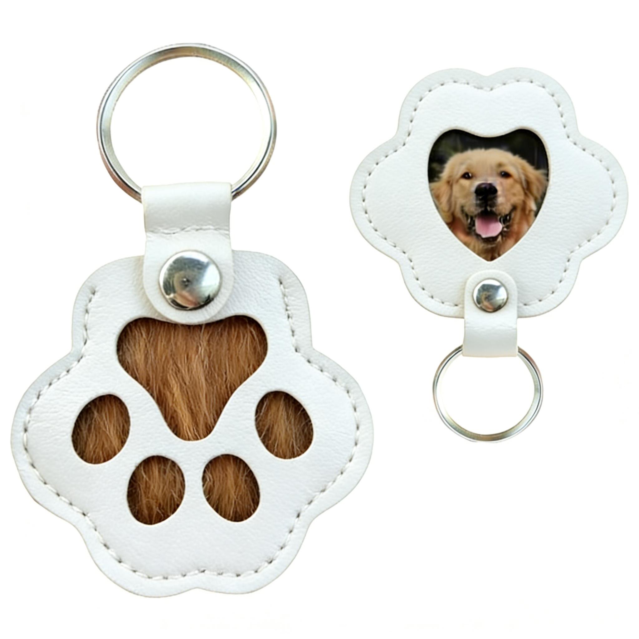 Pet Memorial Keychain Pet Hair, Nails & Photos | Cat & Dog Memory Holder,Dog Fur Storage Keychain, Cute Leather PawKeychain Pet Hair Keepsake Keyring, UniqueMemorial Collection Key chain, Pet Memorial Gifts for Bag Purse Paw Charm Key Holder Pet Memorial Keychain Pet Hair, Nails & Photos | Cat & Dog Memory Holder,Dog Fur Storage Keychain, Cute Leather PawKeychain Pet Hair Keepsake Keyring, UniqueMemorial Collection Key chain, Pet Memorial Gifts for Bag Purse Paw Charm Key Holder