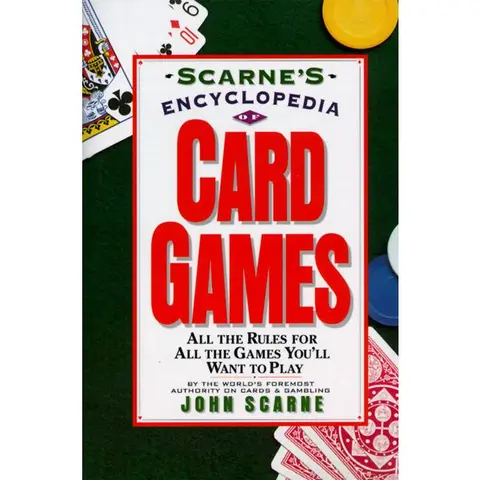 Scarne's Encyclopedia of Card Games by John Scarne [Paperback Book]