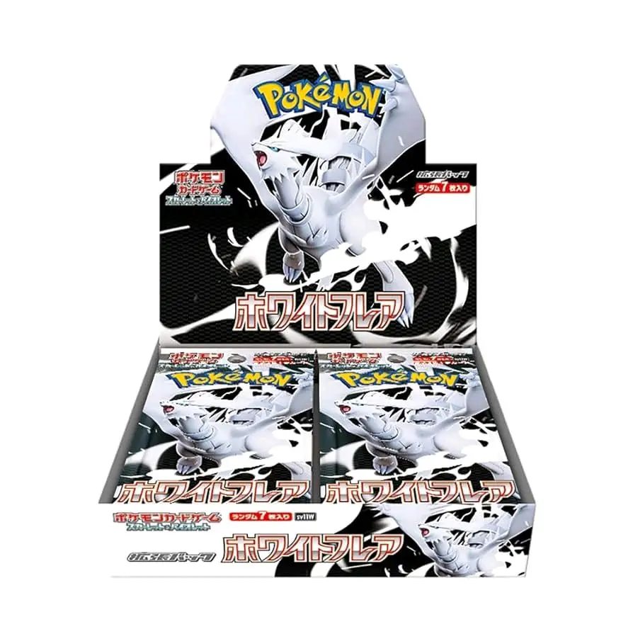 Pokemon White Flare Japanese Booster Box - Collectible Trading Card Game Pack