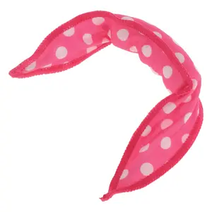 VOCOSTE Polka Dots Hair Rollers for Women, Heatless Hair Curler 8.27"x1.38" 1 Pc