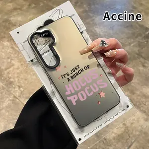 Compatible with Galaxy S24 Plus S25 S23 S22 Ultra S23+ Case Magic Hocus Pocus IMD Hybrid Plate Anti-Slip Ultra Thin Mobile Phone Cover for Boy