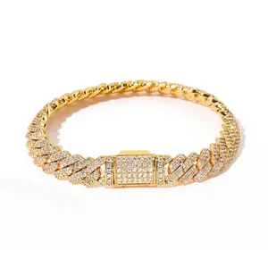 Evo7 8mm Iced Cuban Link Bracelet