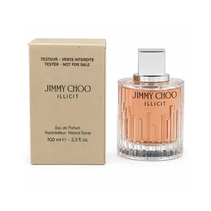 Jimmy Choo Illicit Eau de Parfum 3.3 oz Tester | Women's Floral Amber Perfume with Ginger, Rose & Honey