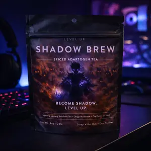 SHADOW BREW | Black Tea with Chaga & Chai Spices & Vanilla Bean Beverage