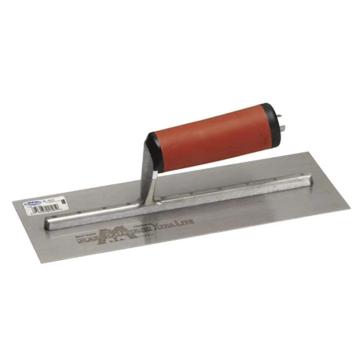 Marshalltown 4in x 12in DuraSoft High Carbon Steel Xtralite Finishing Trowel, Cement Mortar Finishing Trowel, Cement Mortar Finishing Trowels