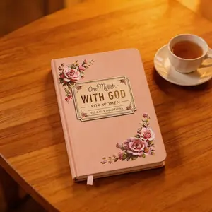 One Minute with God for Women, Elegant Daily Prayer Book, Perfect Gift for Reading Lovers, Ideal Present for Friends and Family