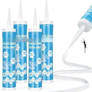 Sealant,   Caulk Clear  for RV, Kitchen, Bath, General Use, Window, Door, Glass, Marine, 10.2 Oz, 4 Packs