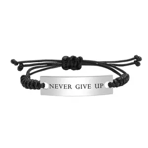 EmpowerLink Adjustable Mantra Bracelet