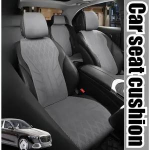 Luxury Breathable Car Seat Covers, Car Seat Cushions, All-Season Universal Fit, Comfortable Cushion Protection, 1/2/5pcs Set, Durable & Stylish Design, Car Seat Decorative