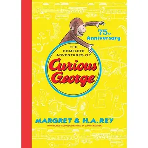 The Complete Adventures of Curious George: 7 Classic Books in 1 Giftable Hardcover (Curious George) by H. A. Rey||Margret Rey [Hardback Book]