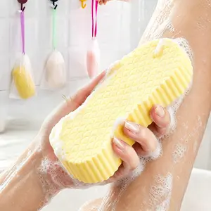 Buy 1 get 1, 10 Counts Exfoliating Mesh Soap Bag,Skin Friendly and Reusable, Magic Exfoliating Bath Sponge,3D Upgrated Version Super Soft Exfoliating Bath Sponge,Alternative to exfoliating Gloves, Absorbent Pack