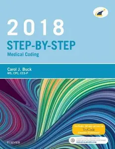 USED-Step-By-Step Medical Coding, 2018 Edition by Buck, Carol J. (Paperback)