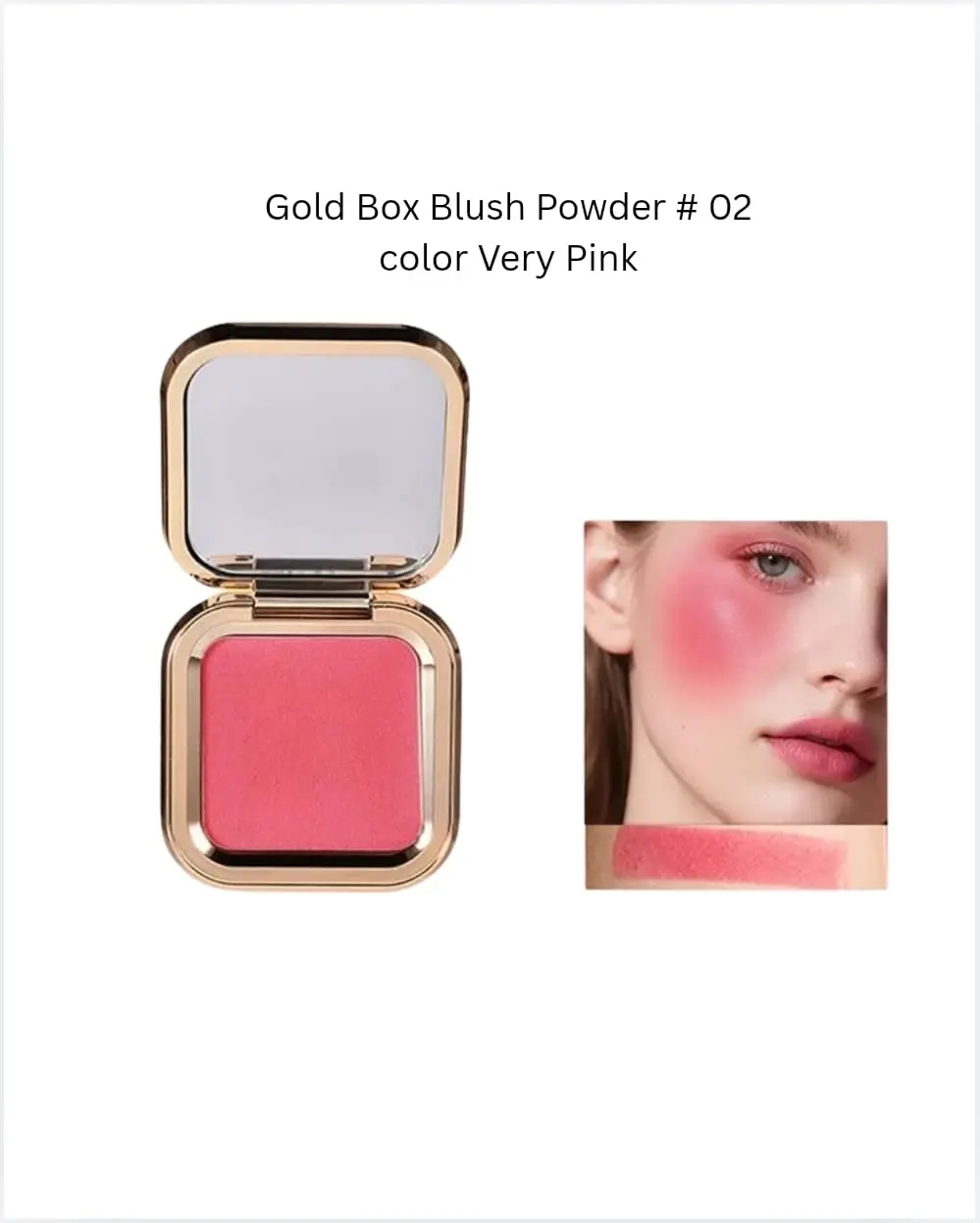 ORXEA Gold Box Blush Powder 4.6 G. Makeup