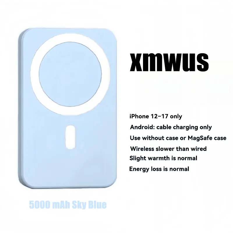 5000mAh Sky Blue