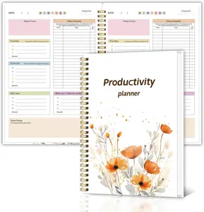 Daily Planner with Hardcover for Men & Women,Productivity Planner & Task Management Organizer Daily Schedule,Self-Care,To-Do List for Neurodivergent Adults, Focused Planners for Adult & Teens