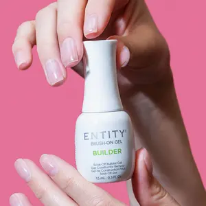 Entity Builder Gel – All-in-One Brush-On Gel for Extensions, Overlays & Nail Art, 15 mL
