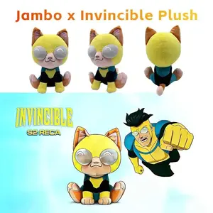Anime Jambo Invincible Plush Doll Invincible Stuffed Toy Peripheral Collectible Gift For Fans Cartoon Doll Gift For Kids
