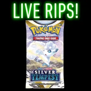 LIVE OPENING - Silver Tempest Booster Pack (Pokémon TCG)