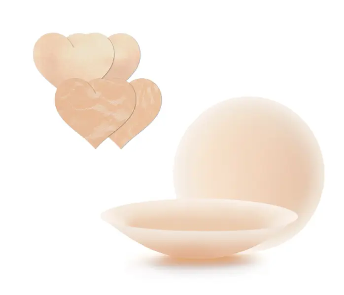 Skin Adhesives + Fabric Nipple Covers Outfit Womenswear
