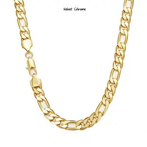 Pendant Necklace in 14K Gold, Available in Various Sizes and Lengths, Trendy European and American Style Accessories