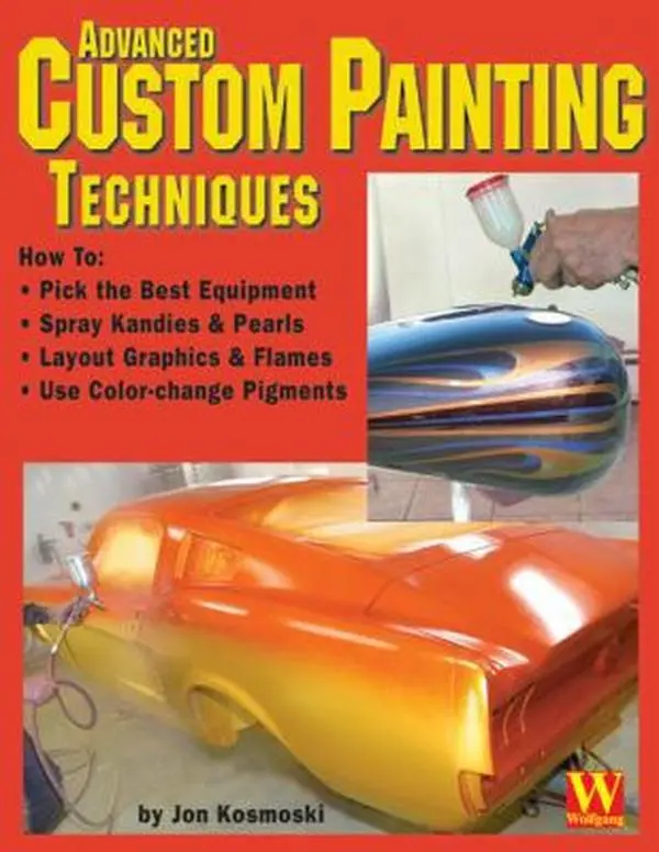 USED Book - Advanced Custom Painting Techniques by Kosmoski, Jon (Paperback) - english