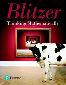 USED-Thinking Mathematically by Blitzer, Robert (Hardcover)