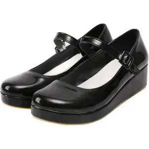 WalkHive Mary Jane Platforms — Patent Shine, Buckle Strap, Soft Insole grungey  shoes