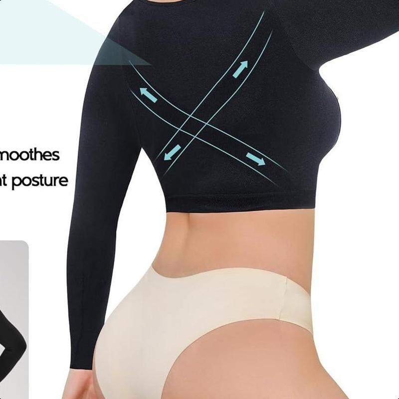 Sports & Outdoor Upper Arm Shaper for Women Faja Post Surgery Slimming Compression Sleeves Shapewear Tops Clothes Womenswear Belly Control Bodysuit Gamis Basic Minimalist