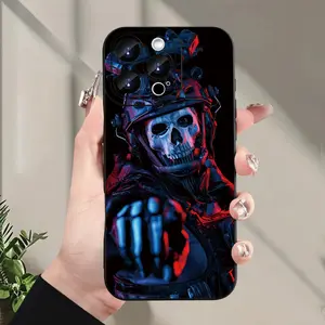 Hot-selling creative soldier pattern mobile phone case, suitable for iPhone 17 16 15 14 13 12 11 Pro Max Plus - creative and fashionable design suitable for both men and women, a gift for friends, family, boyfriend, girlfriend