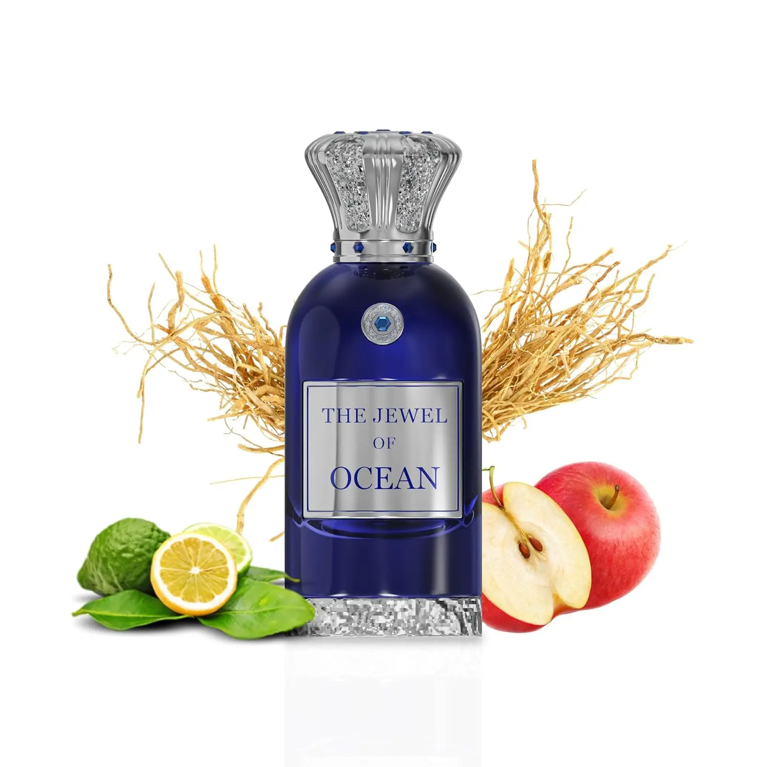 ANFAR LONDON The Jewel of Ocean Extrait de Parfum Unisex Fragrance Fresh Citrusy Floral Woody Notes Long Lasting Scent for Men Women Premium 100ml