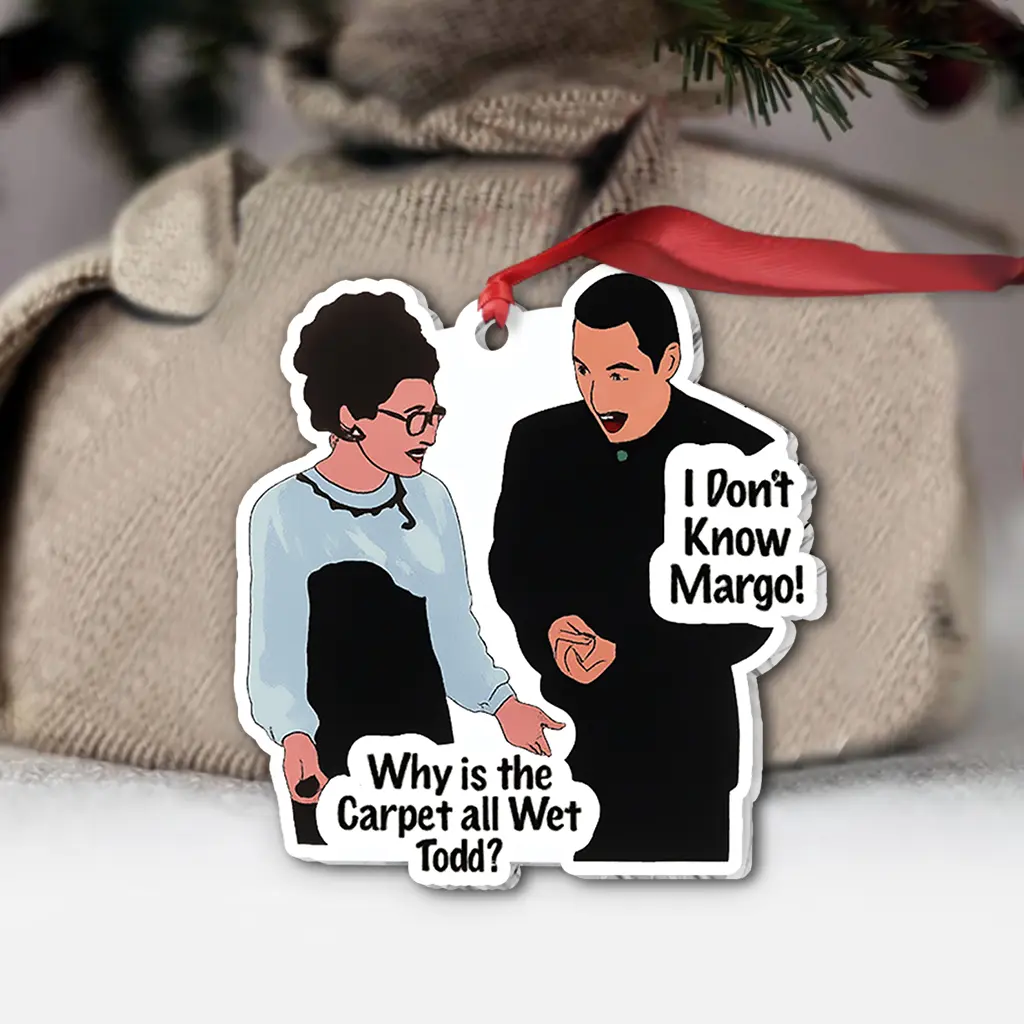 Todd & Margo Christmas Ornament: National Lampoon's Christmas Vacation, Holiday Decoration Hanging Ornaments, Meme Xmas Gift, Funny Sarcastic Office Life Holiday - scs15367