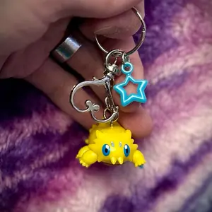 Joltik Keychain - Perfect for Any Anime Fan portable keychain