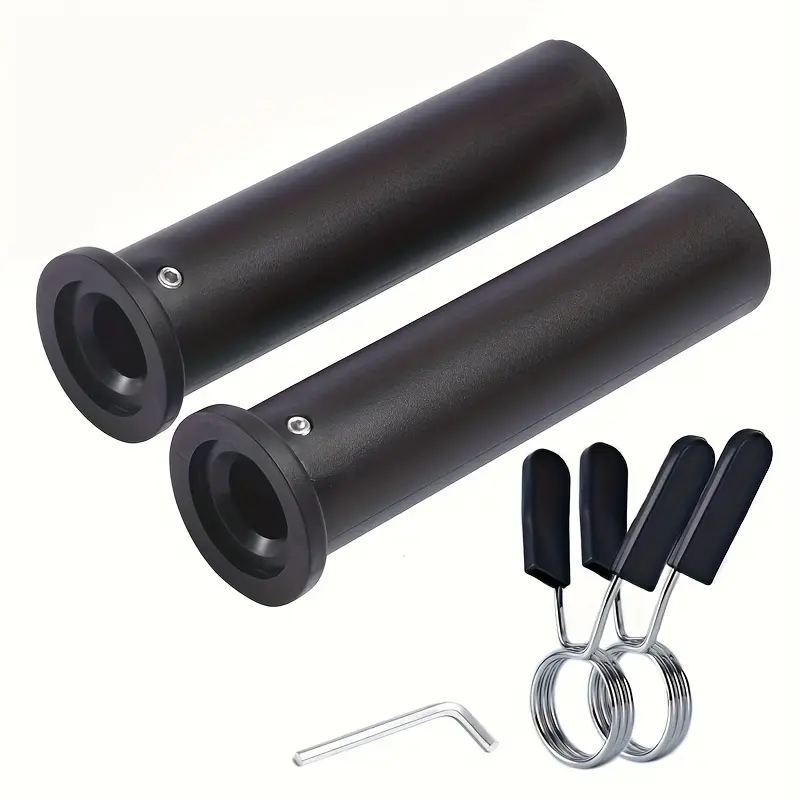 2counts Barbells Adapter Sleeves, Standard Weight Plate Adjustable Sleeves, Suitable For 1" Standard Barbell Bars, Heavy Duty Training Equipment