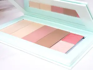 PiperBlue Organic Makeup All-in-1 Teen Makeup Palette, Organic Coconut Cream Formula, Lightweight Compact Beauty Set