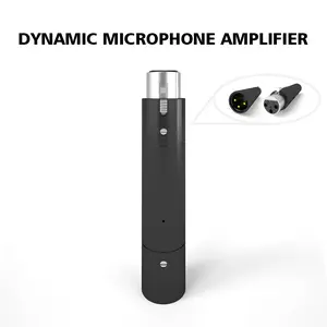 MINI Dynamic Studio Mic Amplifier, Microphone Preamplifier Pure Sound Quality, Ultra-low Noise Floor Gain Powerful.