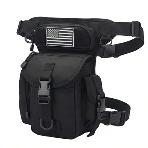 Multifunctional Leg Bag, Tactical Leg Bag, Waterproof Motorcycle Riding Waist Bag, Multi-use Sports Bag for Outdoor Cycling Hiking, Waist Slip Pocket