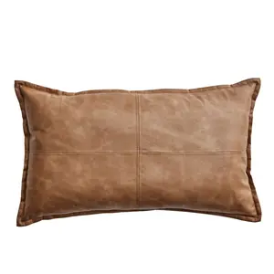 Vegan Leather Pillow
