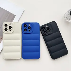 3 Piece Set Durable Tpu Protective Phone Case for iPhone Models, Anti-Drop Soft Cover, Matte Finish Design, Compatible with iPhone 11-16 Series