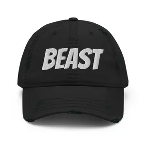 BEAST Distressed Dad Hat