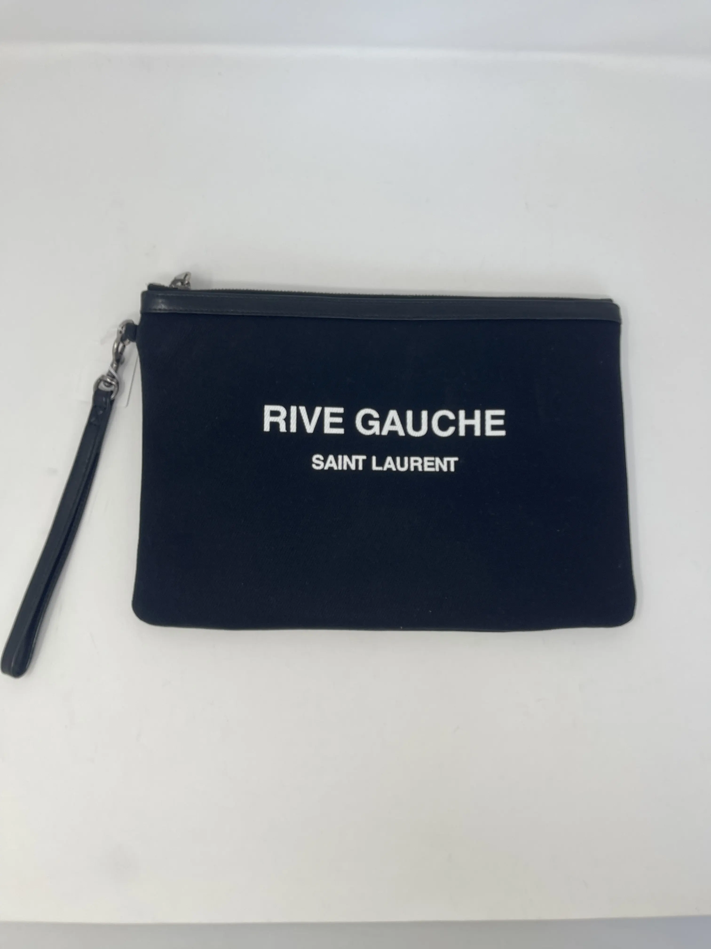 Pre-owned Yves Saint Laurent Canvas Clutches & Wristlets YSL Saint Laurent Gauche Clutch