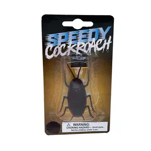 Speedy Cockroach Toy - Lifelike Prank Item for Scaring & Amusement - Easy-to-Use