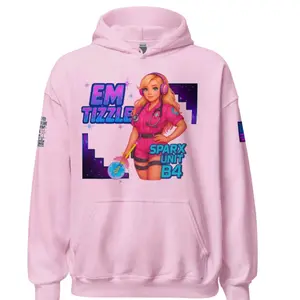 CODE BABE — SANCTUM SPARK EDITION   Glitchcore Emotional Ops Hoodie | Limited Edition | Softpunk Tacticalwear