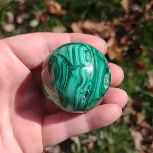 Malachite crystal Sphere