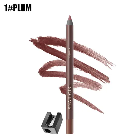 Waterproof Gel Pencil Eyeliner with Built-in Sharpener - Easy Apply, Smudge-Proof, Long Lasting, Ultra-Smooth, Rich-Color Cosmetic for Youth - Creates Flawless Winged Eye Looks (Beauty & Personal Care)