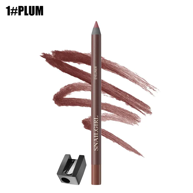 Waterproof Gel Pencil Eyeliner with Built-in Sharpener - Easy Apply, Smudge-Proof, Long Lasting, Ultra-Smooth, Rich-Color Cosmetic for Youth - Creates Flawless Winged Eye Looks (Beauty & Personal Care)