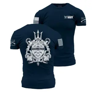 US Navy Shellback Hold Fast Shirt Nautical Military Graphic Tee Vintage Ocean Crest T-Shirt Menswear & Underwear Men's Tops T-Shirts