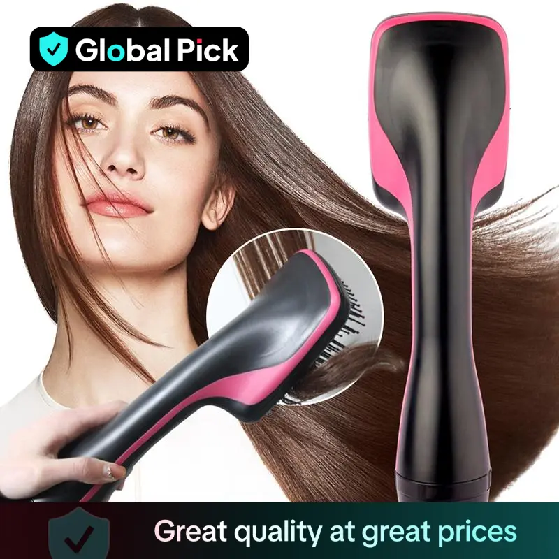 Multifunctional Hot Air Comb, 1 Box Automatic Hair Straightener, Negative Ion Hot Air Comb, Hair Styling Tool for Home & Salon Use, Hair Styling Tools