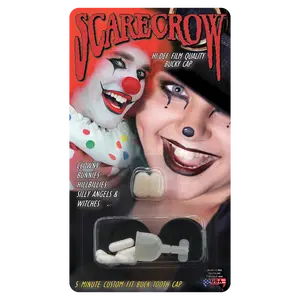 Scarecrow Vampire Fangs Film Quality Bucky Tooth Cap