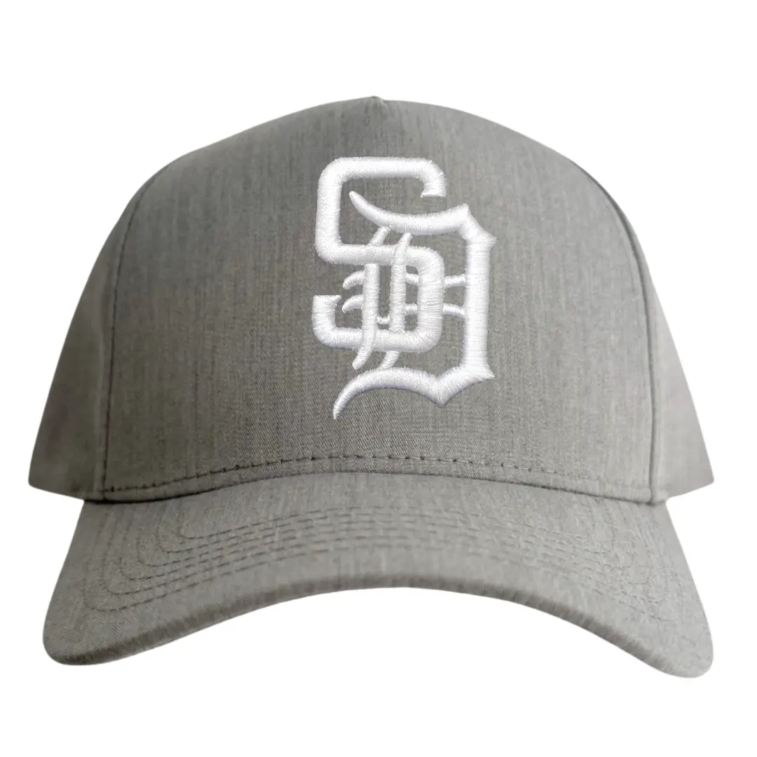 Heather Grey SD A-Frame Snapback