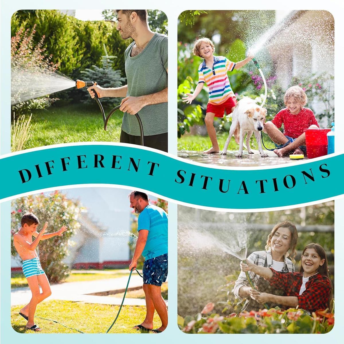 Garden Hose Quick Connector,Male and Female Garden Hose Fitting Quick Connector Rubber Washers Leak Proof Durable Aluminum 6 Set Quick Connect Hose Fittings for Garden Hose Quick Connector with Gasket,3/4 Inch Attachment Quick#MothersDayGift #GiftsForHer